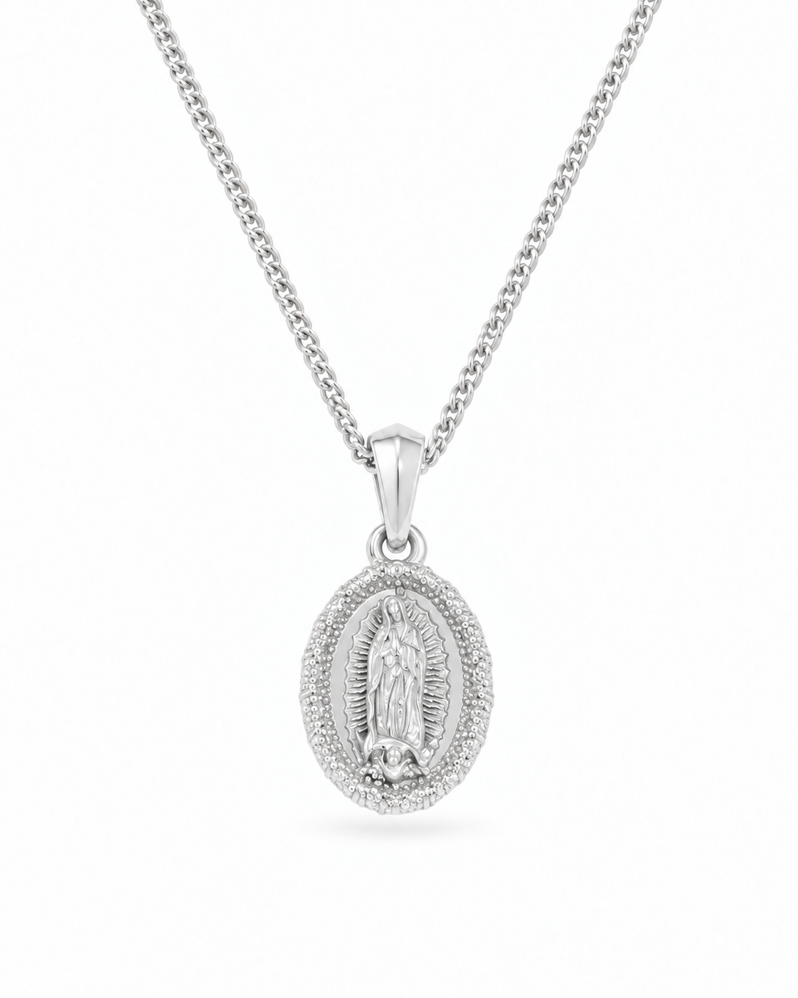 Mini Guadalupe - Silver — straight studio view