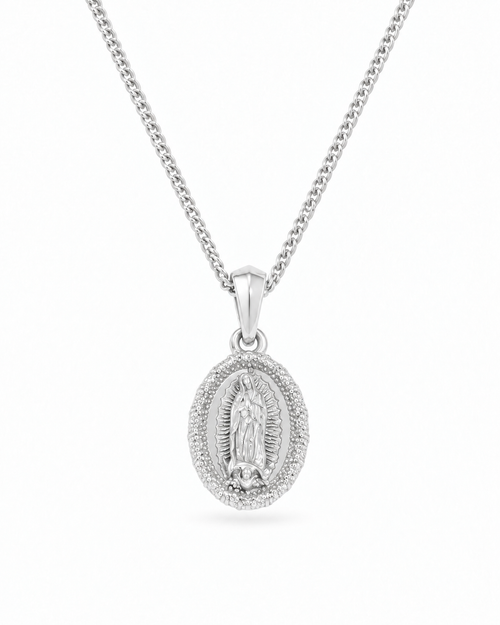 Mini Guadalupe - Silver — straight studio view